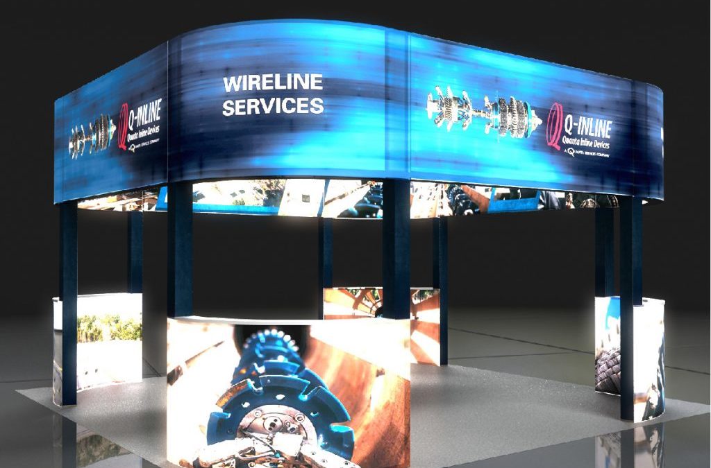 Q-Inline Tradeshow Booth
